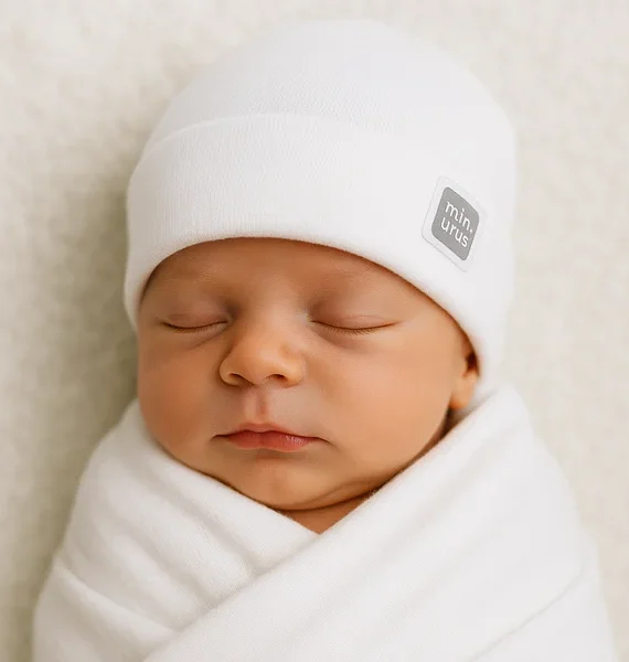 Gorro de bebé Plain 100% Algodón