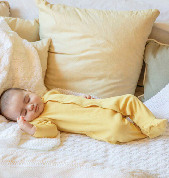 Pijama para bebé Sweet Mostaza 100% Algodón