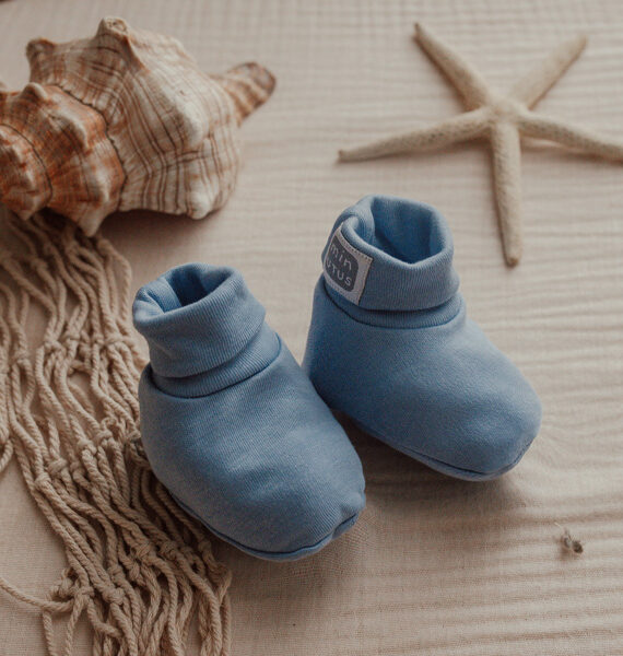 Patucos Lisos 100% algodón bebé